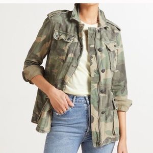 Free People Camo Jacket